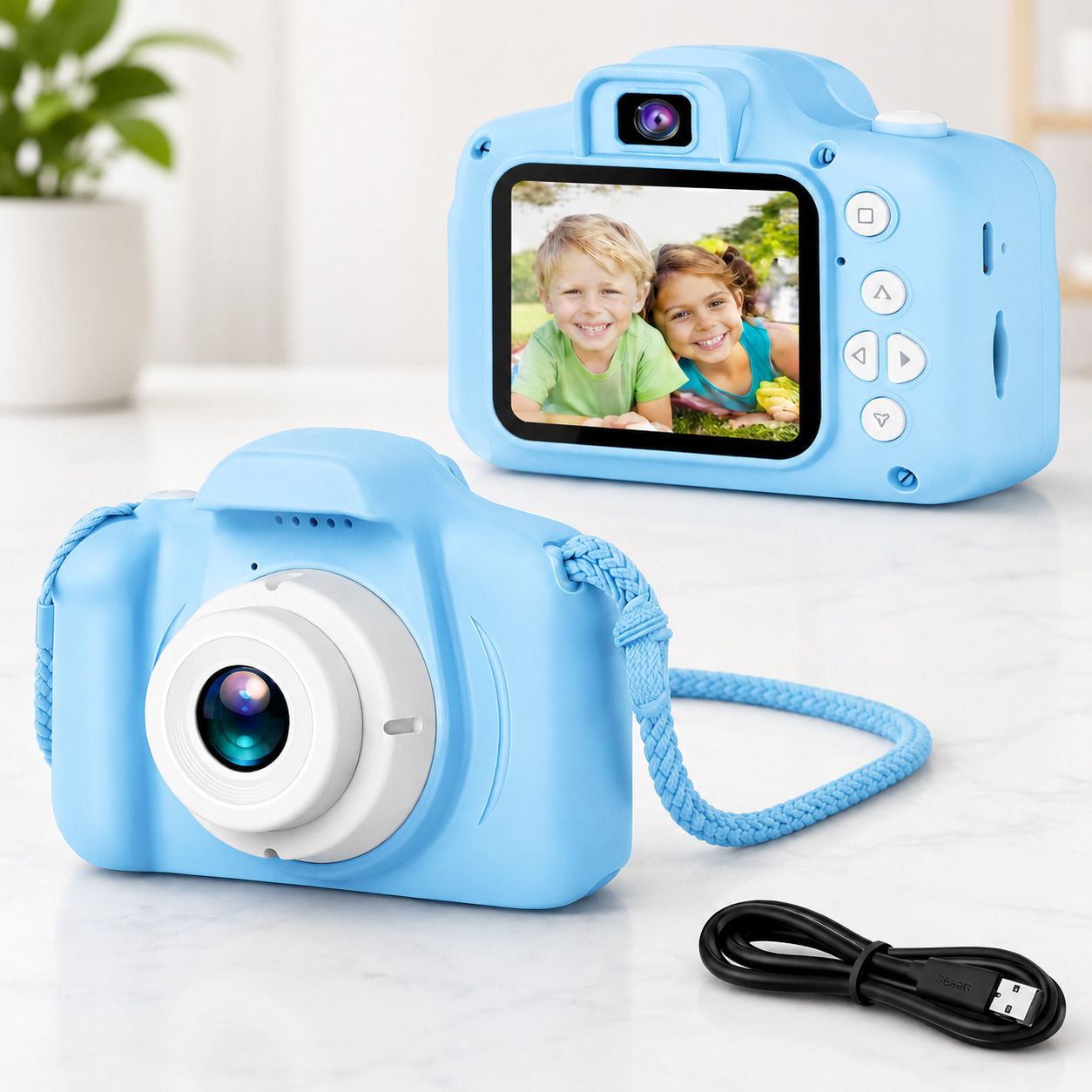 LIVORA Rechargeable Mini Camera Birthday Gifts for Boys & Girls Kids Camera 13MP digital camera with games and Video Recording Instant Camera Sports and Action Camera-image-37