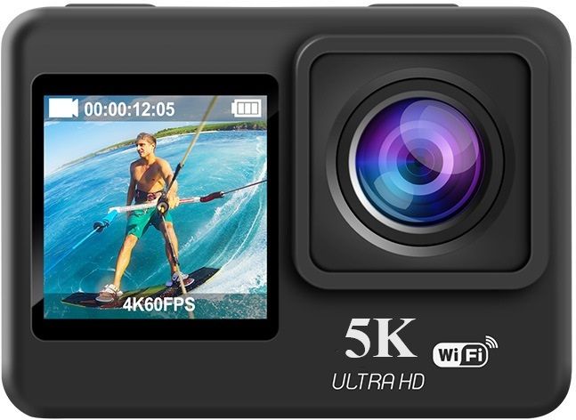 Orlov 5k Evok 5K Action Camera with EIS, Dual Touch Screen, WiFi, Remote & Waterproof Case Sports and Action Camera-picture-20