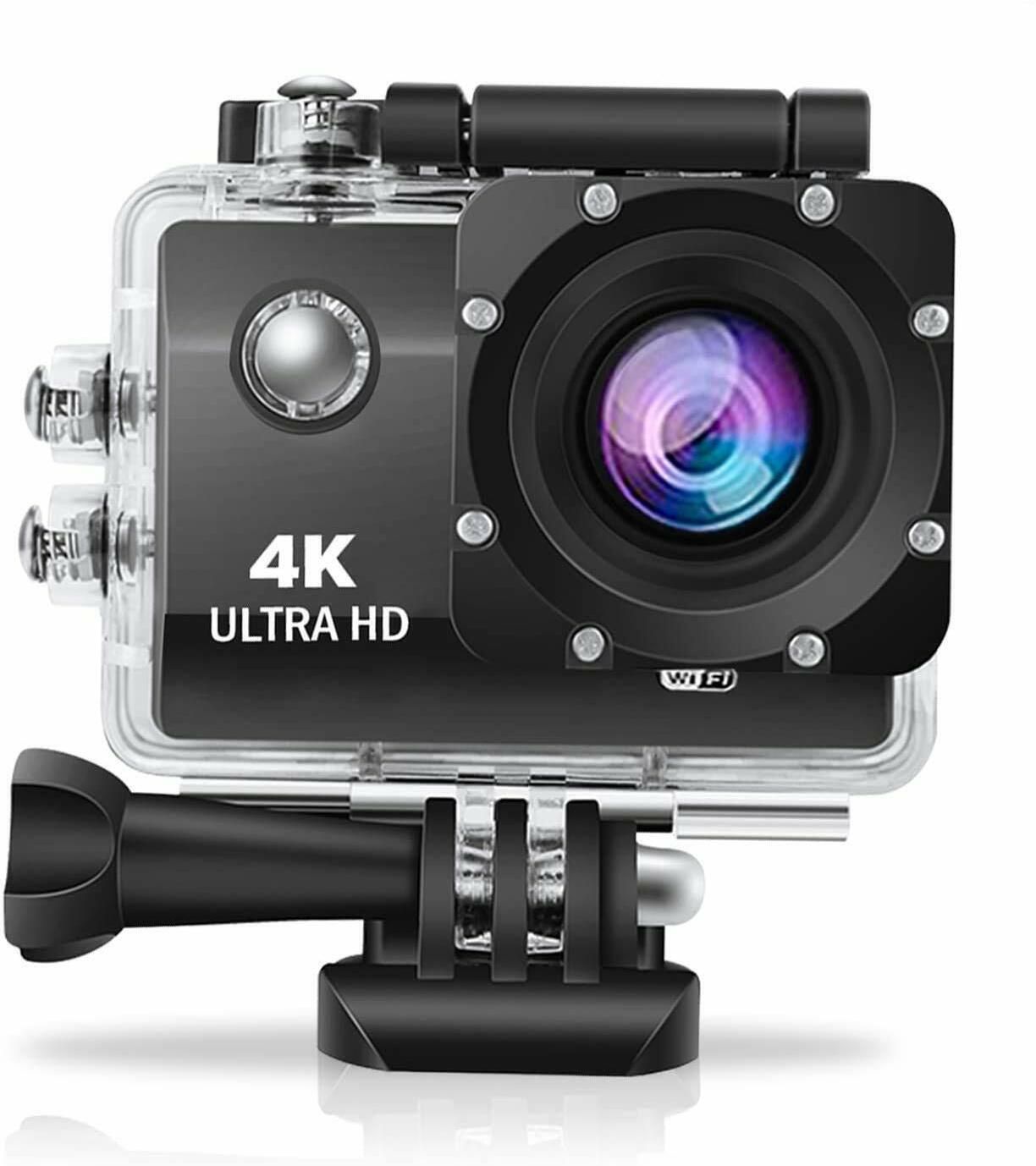 Vinayakam GO PRO 4K Full HD WiFi 30M Waterproof Sports Action Camera Waterproof DV Camcorder 16MP Sports and Action Camera-picture-10