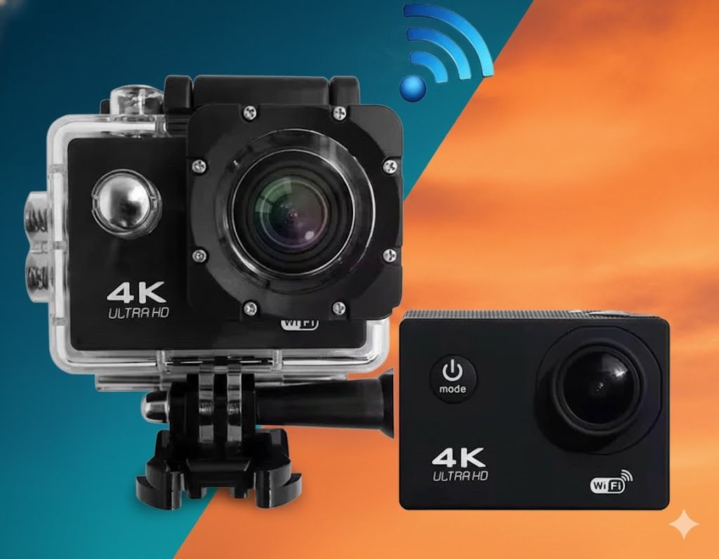 ACCAM PROFESSIONAL Action Camera 4k Wifi 30M Waterproof Action Camera Sports DV Camcorder Sports and Action Camera-picture-14