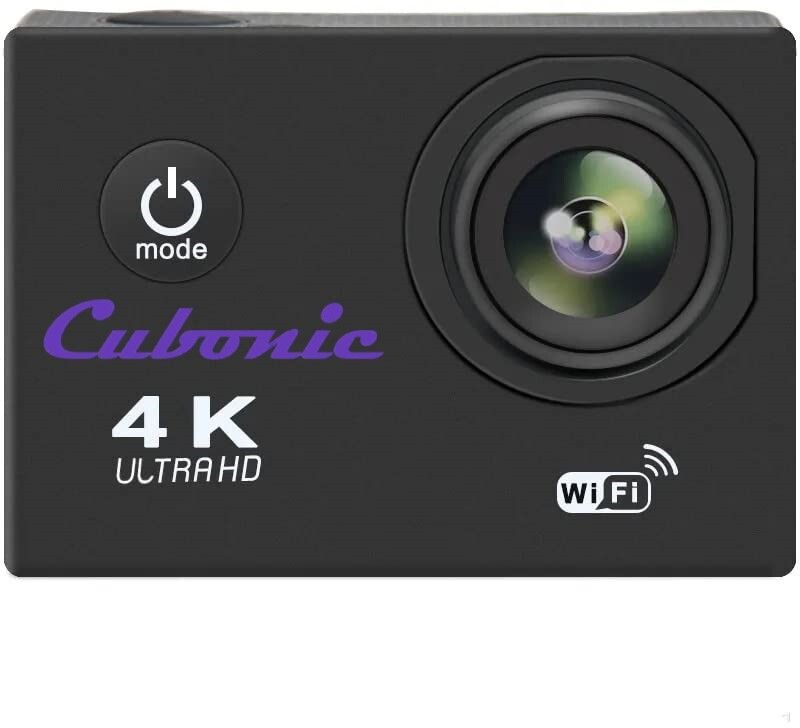 Cubonic 4K HDWaterproof Action Camera- Bright LCD- Perfect for Sports and Adventure! 4k Sports & Action Camera