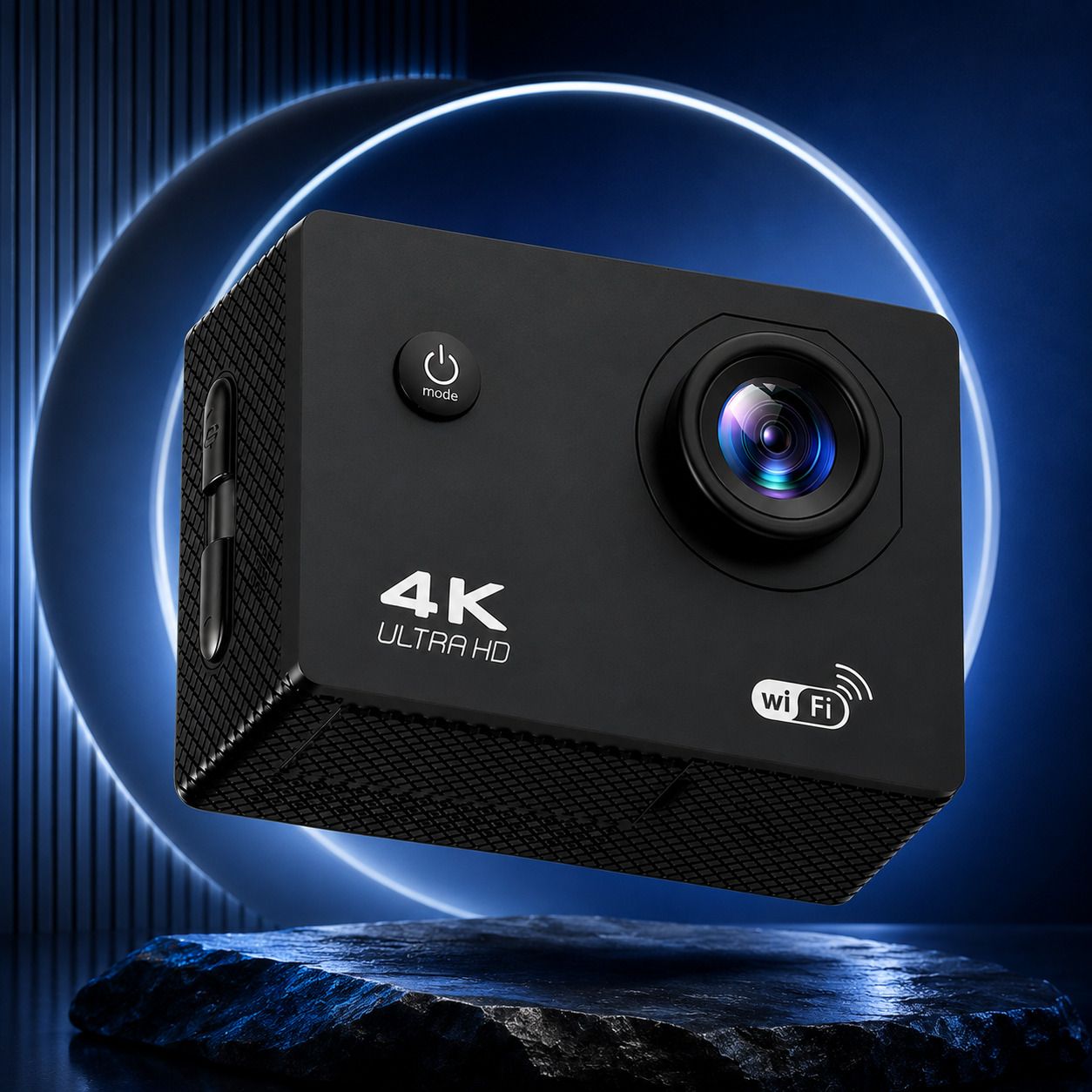 AWCAM PROFESSIONAL Action Camera Ultra HD Waterproof Camera for Bike, Cycling, Travel & Vlogging Sports and Action Camera-picture-17