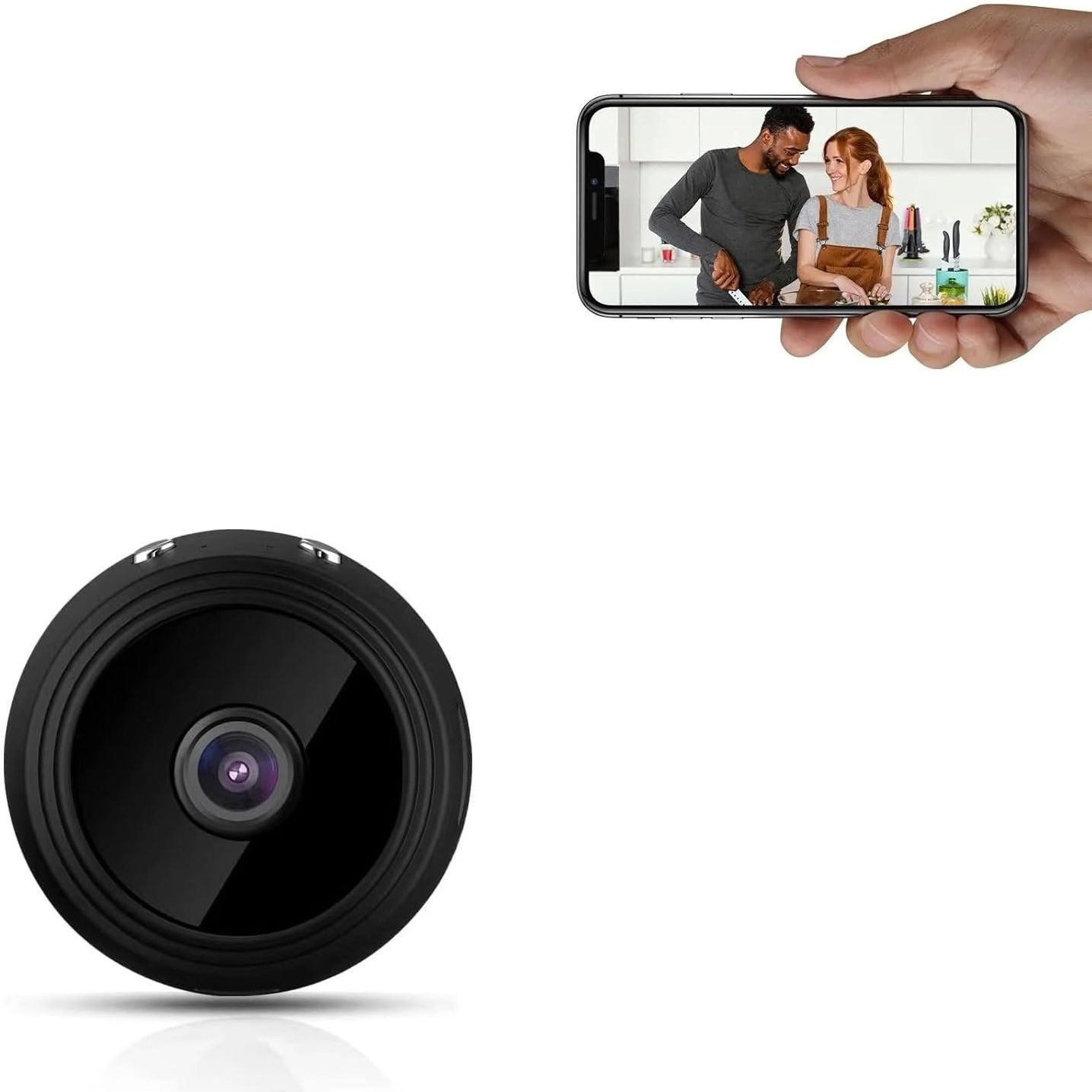 OSHSIZ WIFI SECURITY CAMERA Full HD 1080p Hidden Smart Night Vision, Motion Alerts & WiFi Streaming Sports and Action Camera-image-49