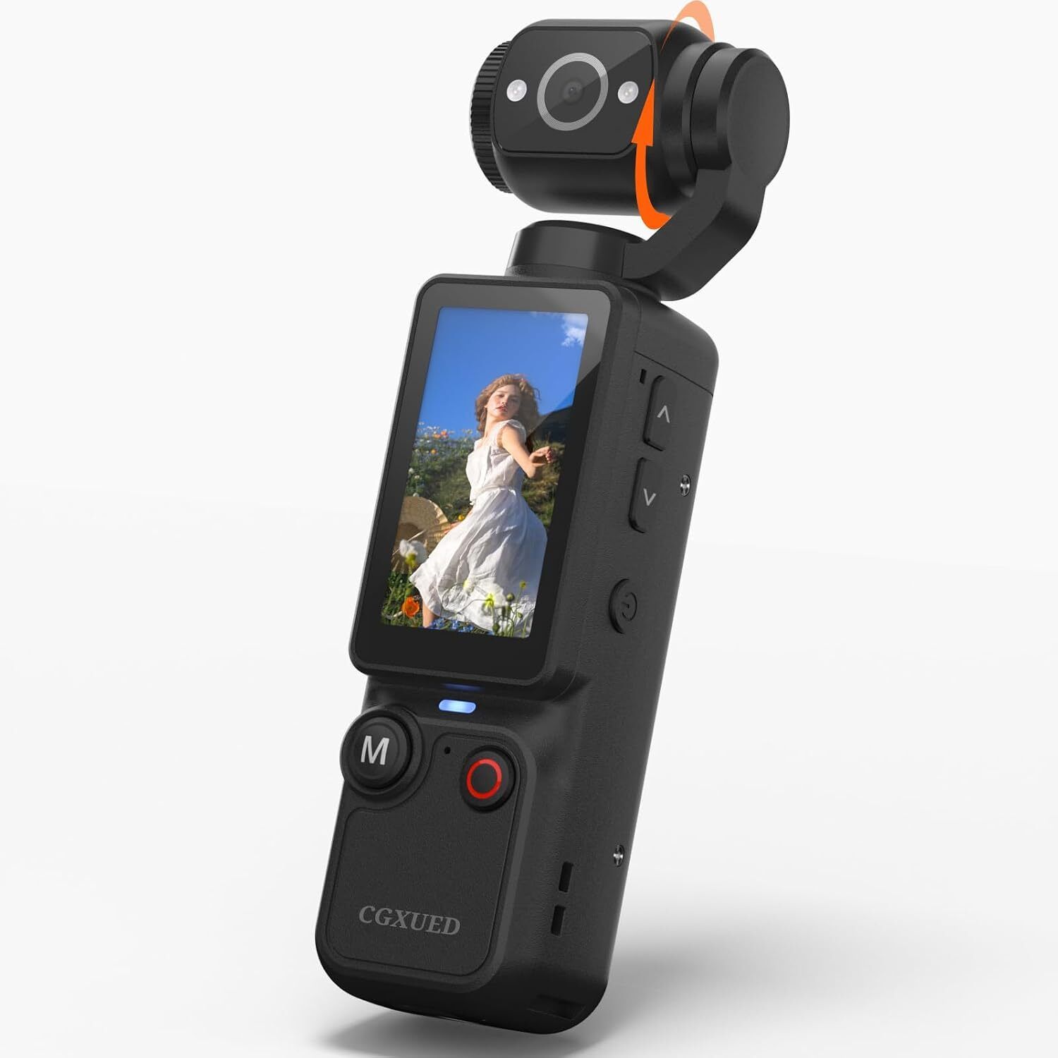 Alfa 4K Pocket Camera 4K Ultra HD Enabled Pocket Camcorder, 270° Rotatable Pocket Camera Sports and Action Camera-picture-20