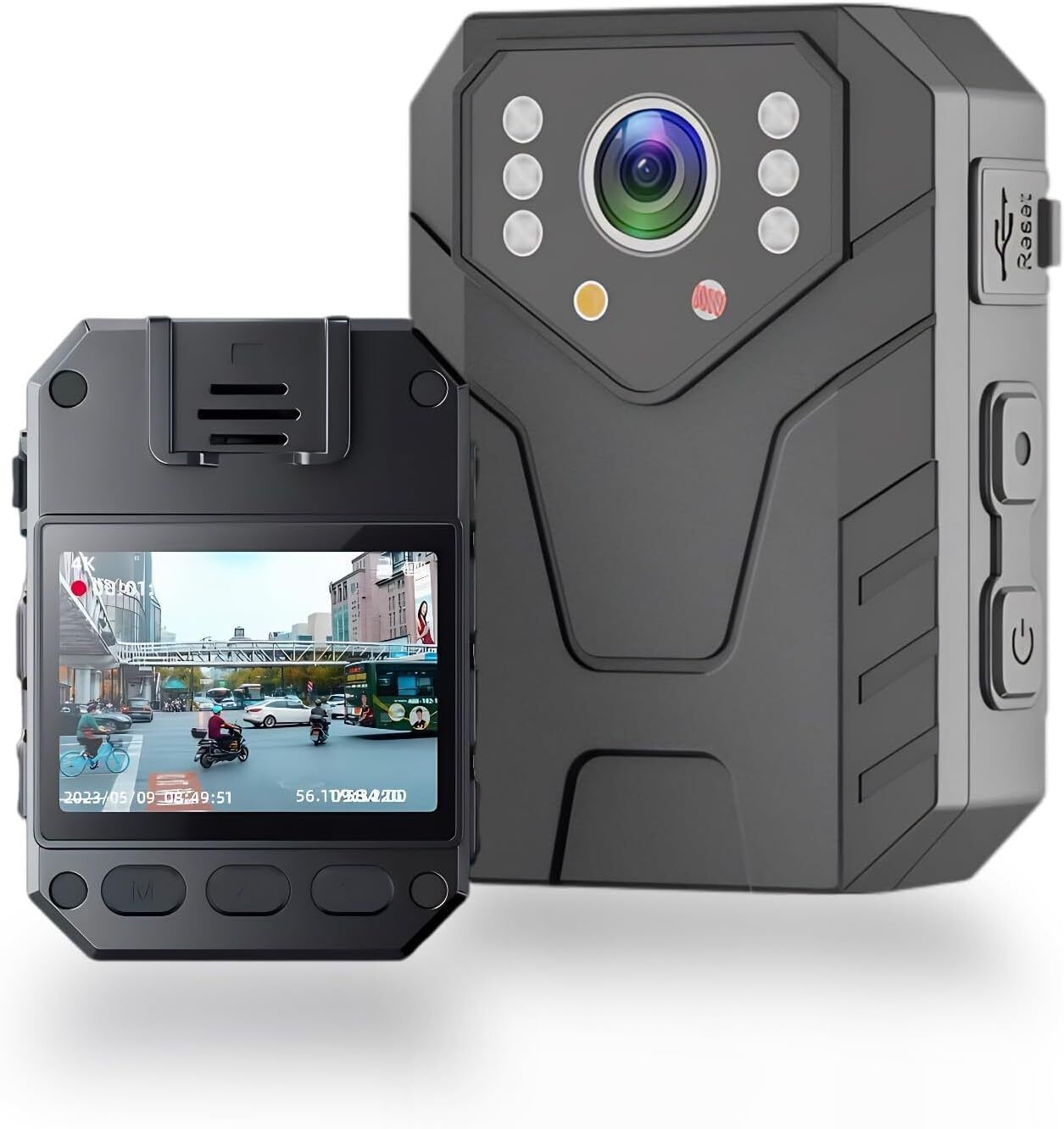 MSTECH Mini Video Record Body Portable 2 Inch Screen for Traffic Law Enforcement SAL 3.5-5 mm Sports & Action Camera