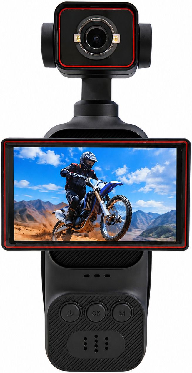 GUPTAVISION Series Pocket Camera Series Model Name 4K WiFi Pocket Camera with Flip Screen Sports and Action Camera-picture-10
