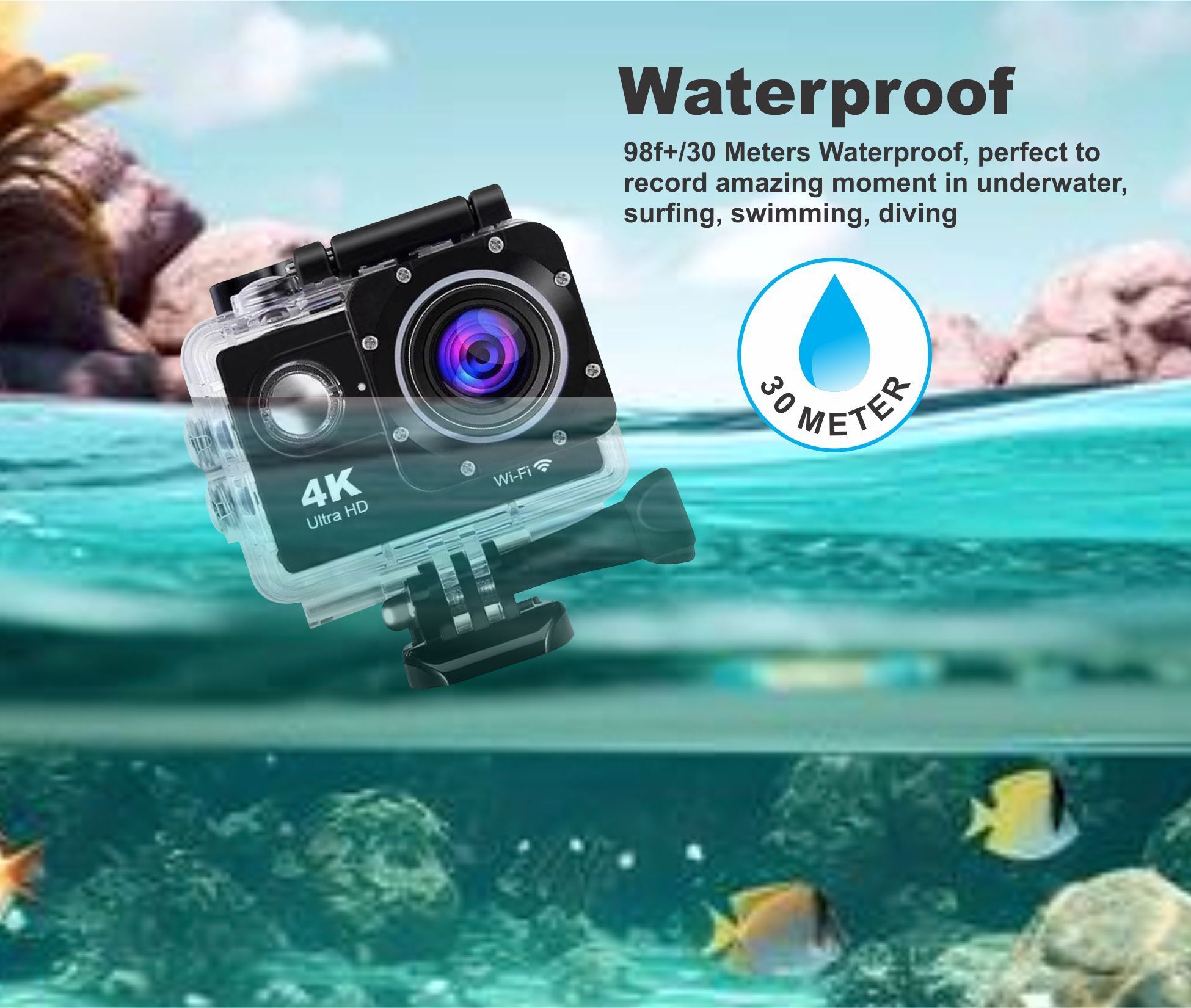 spro Gopro camera 4K Ultra HD Quality Sports and Action Camera