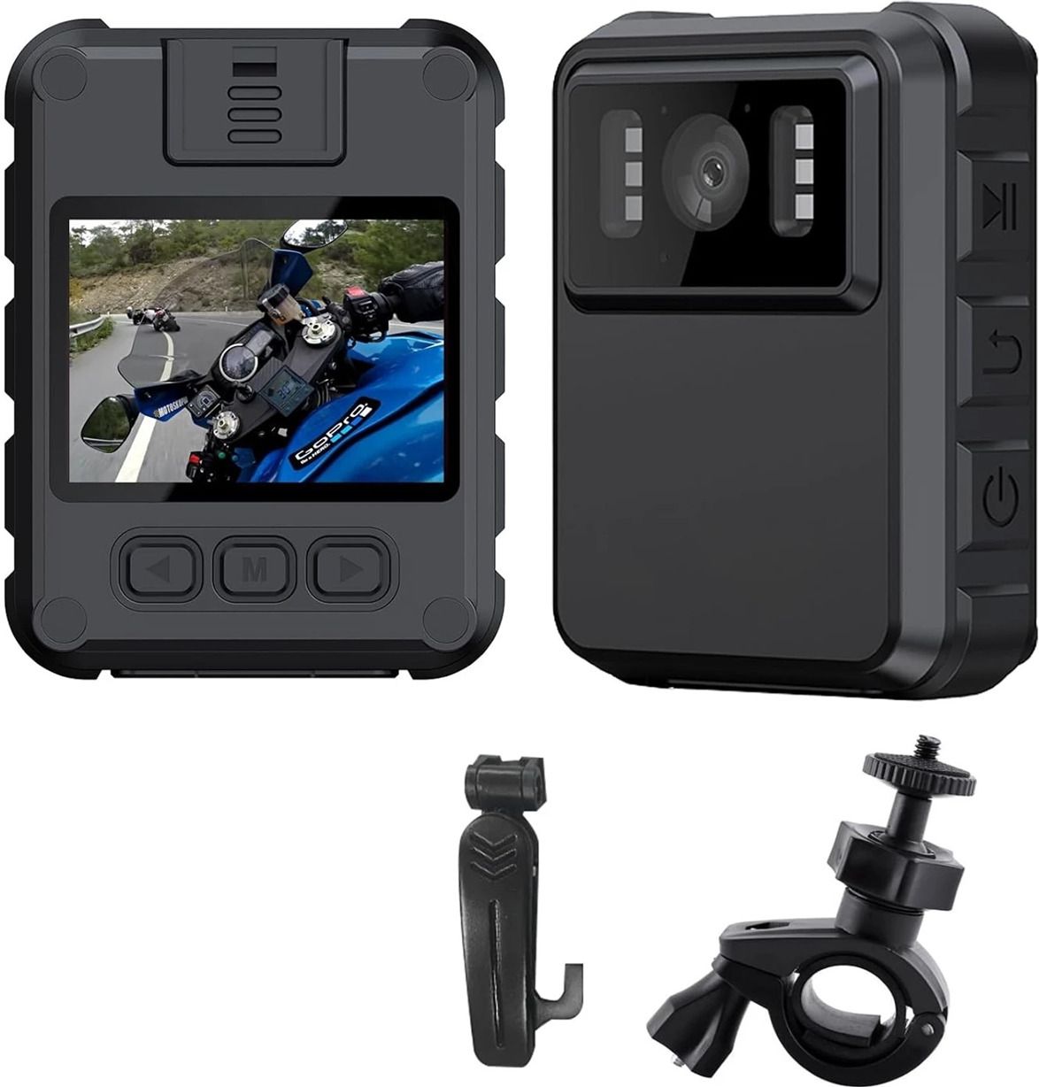 Autovynk Mini Sports Action Camera Mini Body Camera with 2.0 Inch, 130° Wide Angle Lens, Wearable Action Camera Sports and Action Camera-picture-23