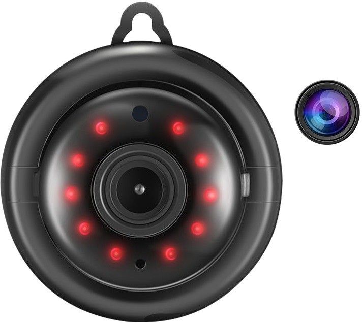 SIOVS wifi SECURITY CAMERA Hidden WiFi CCTV Camera Mobile Connect Smart Camera with Night Vision Spy Camera Sports and Action Camera