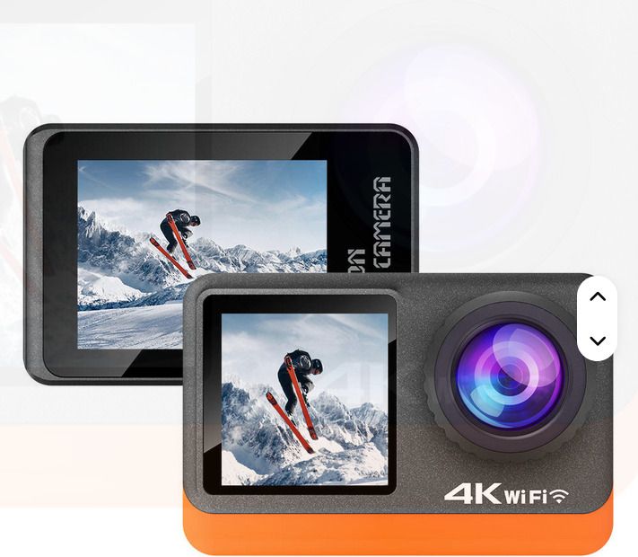 GUPTAVISION Sports Action Camera Mini Handheld Auto Sports Action 4K Blogging Camera Video for Live Streaming Sports and Action Camera-picture-12