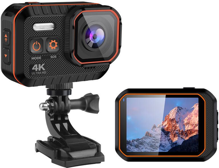 Orlov 4K viran 4K Action Camera 60FPS | EIS | 30m Waterproof | WiFi | Remote Control Sports and Action Camera-picture-15