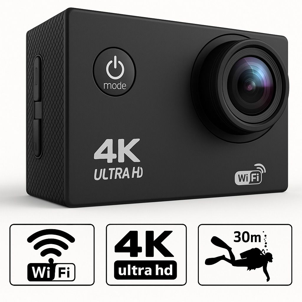Dox 4k H2 Sports Camera Action Camera 2k12MP Wifi 30M Waterproof Action Camera Sports DV Camcorder Sports and Action Camera