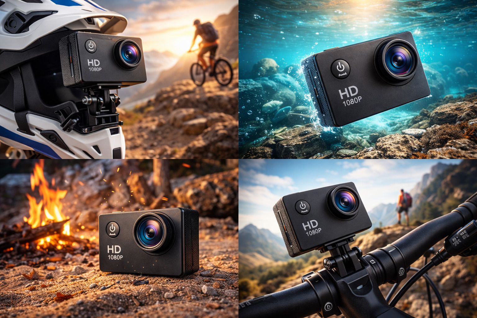 ThrillCam GoPro Action camera Portable 2K Action Camera 12MP WiFi Sports and Action Camera-picture-12