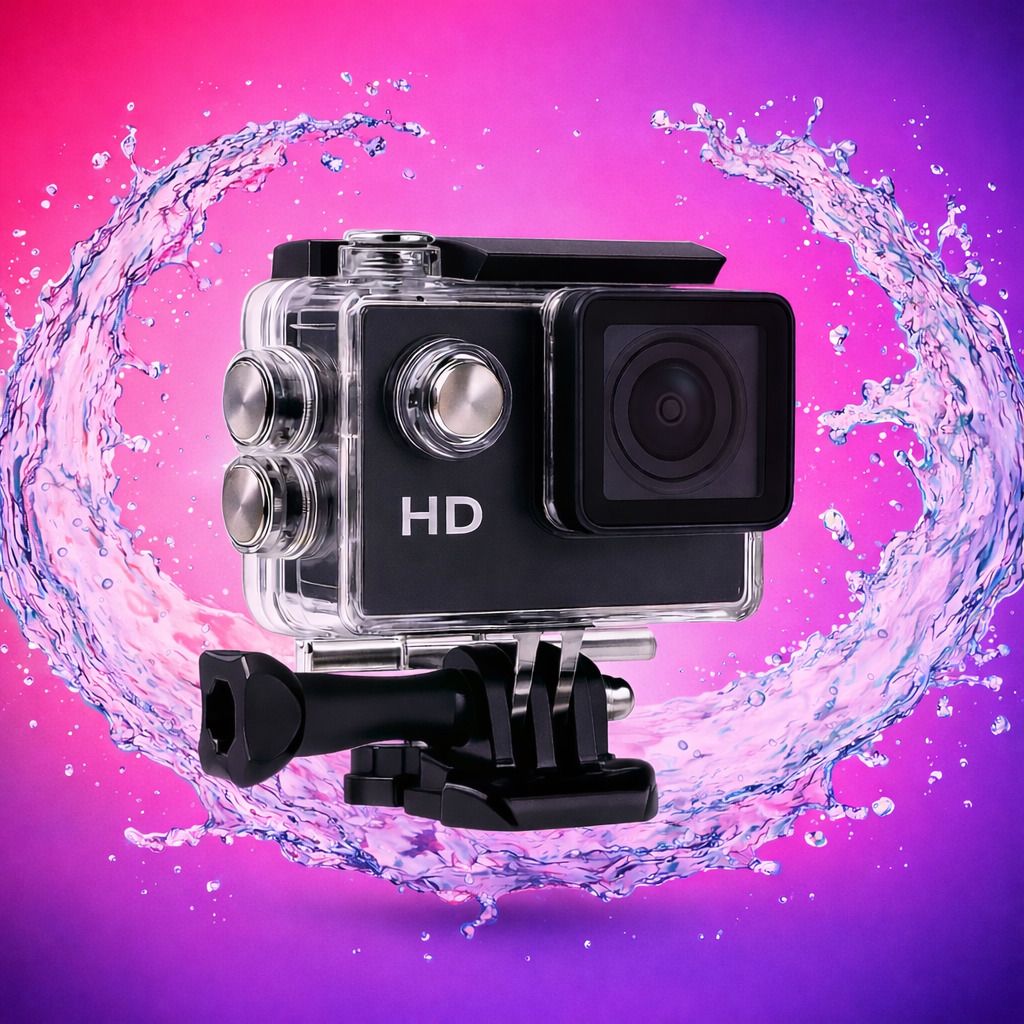 IgniteVision GoPro Action camera 12MP 2K Action Camera with WiFi & 30M Waterproof Case Sports and Action Camera-picture-24