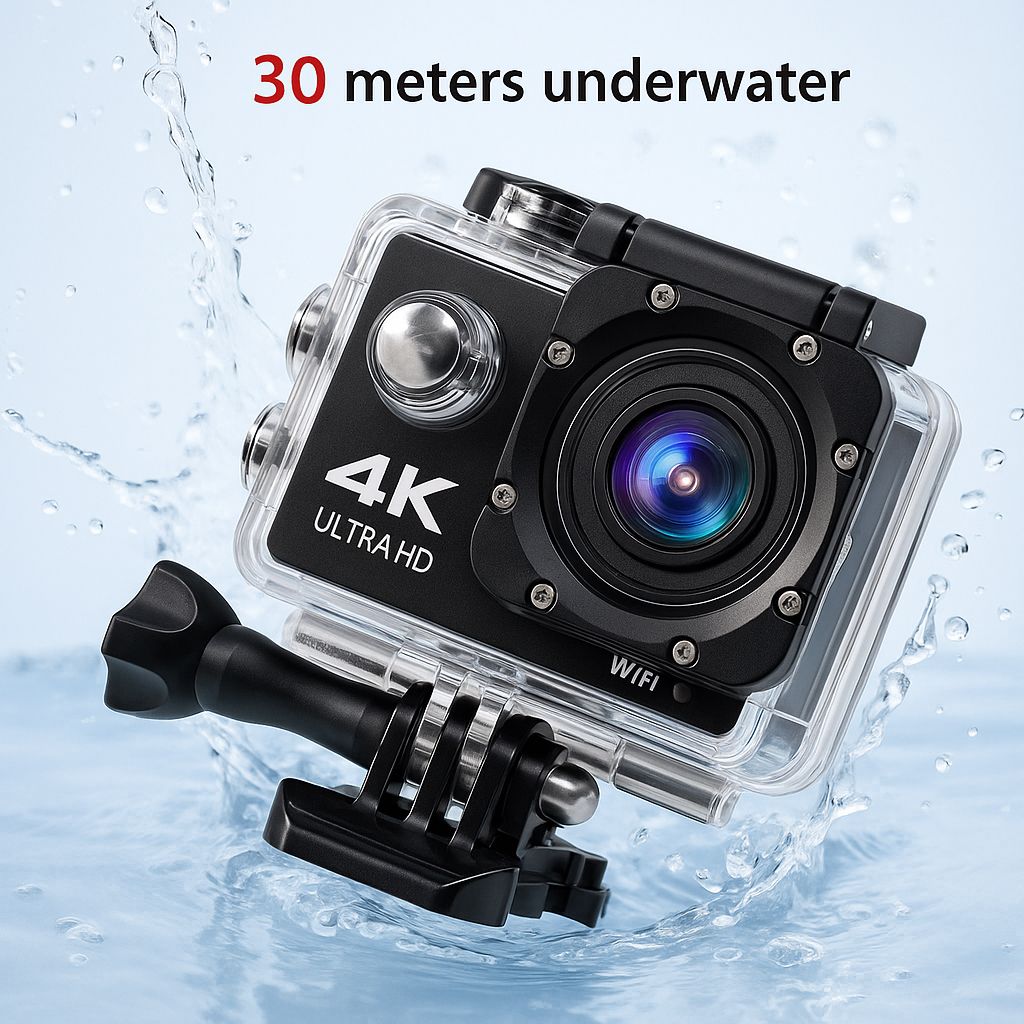 TOTAL 4K GoPro H19 Action Camera 4k20MP Wifi 30M Waterproof Action Camera Sports DV Camcorder Sports and Action Camera-image-29