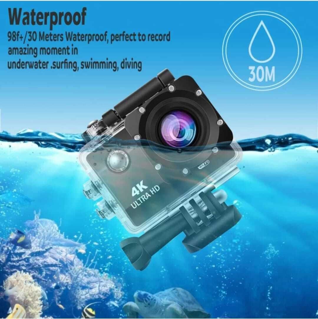 blix Professional 4k Waterproof GoPro Camera Full HD Sports and Action Camera 4k Sports and Action Camera