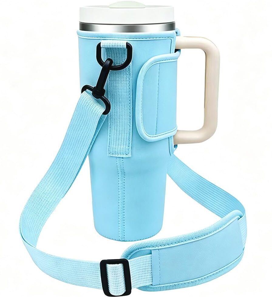 gustave 40oz Water Bottle Carrier Pouch Sports Bottle Holder-picture-41