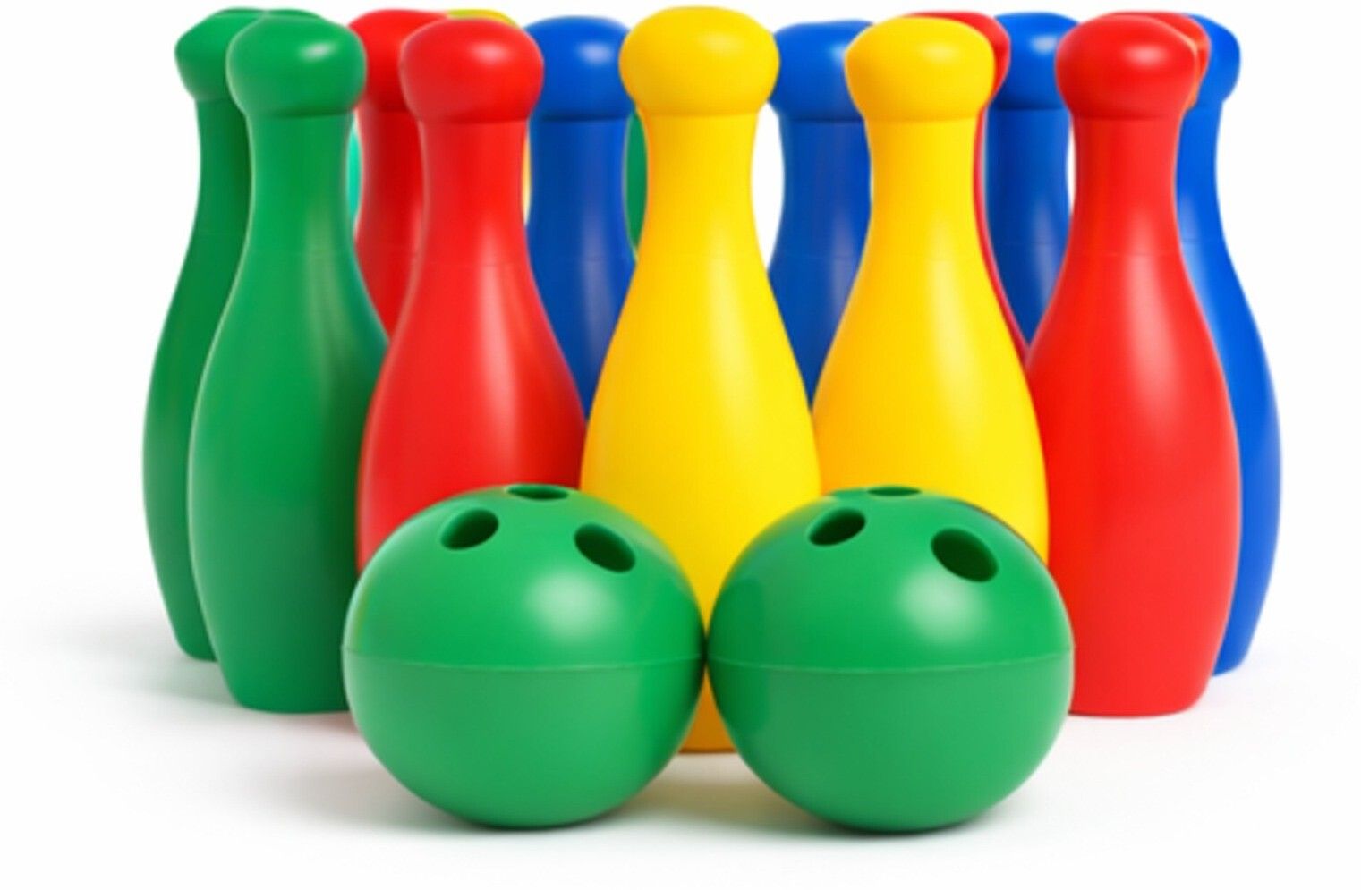 quality haat Bowling Pin for Kids | 10 Bowling Pins & 2 Balls Set | Sports Bowling Set-picture-39