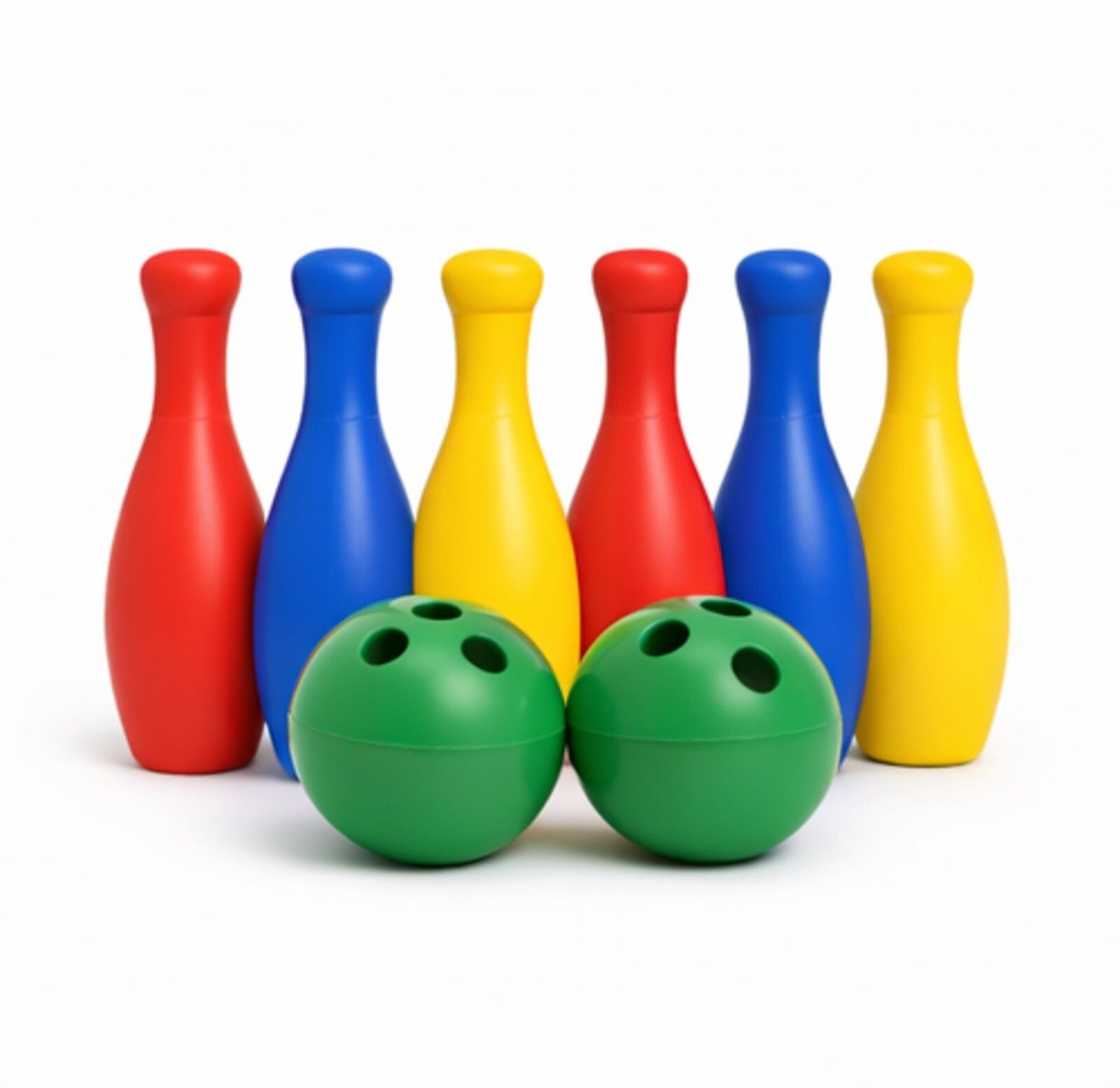 quality haat Bowling Pin for Kids | 6 Bowling Pins & 2 Balls Combo Set Sports Bowling Set-picture-20