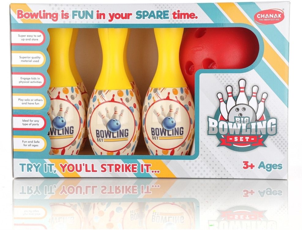 AT134_Yellow_MART Sports Bowling Set