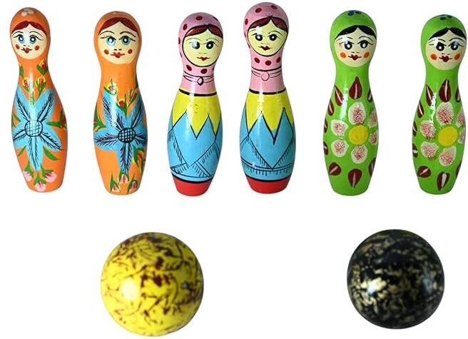 caya crafts Bowling Toy Set Sports Bowling Set-picture-16