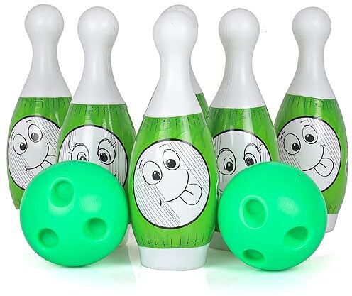 Bowling Game for Kids 6 Pin 2 Balls Bowling Set for Kids Sports Bowling Set