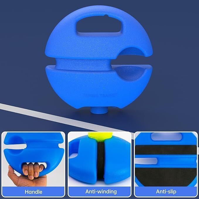 Tennis Trainer Rebound Ball Set,Tennis Balls Sports Bowling Set