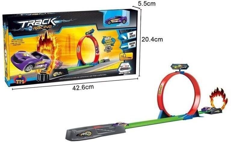goyal's Launcher Make 360° Spin Way Powerful/Inertia Powerd Car Racing Track Toy Set-picture-18
