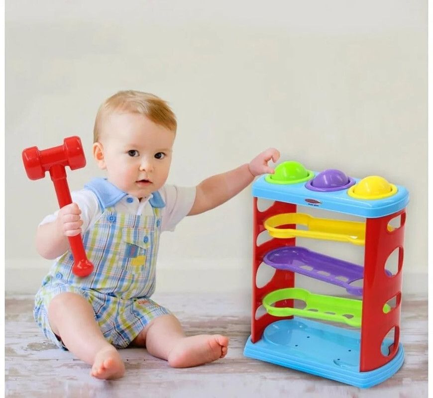 bhvmey Ball Pounding Game Set for Baby Kids and Toddlers for Early Development-picture-13