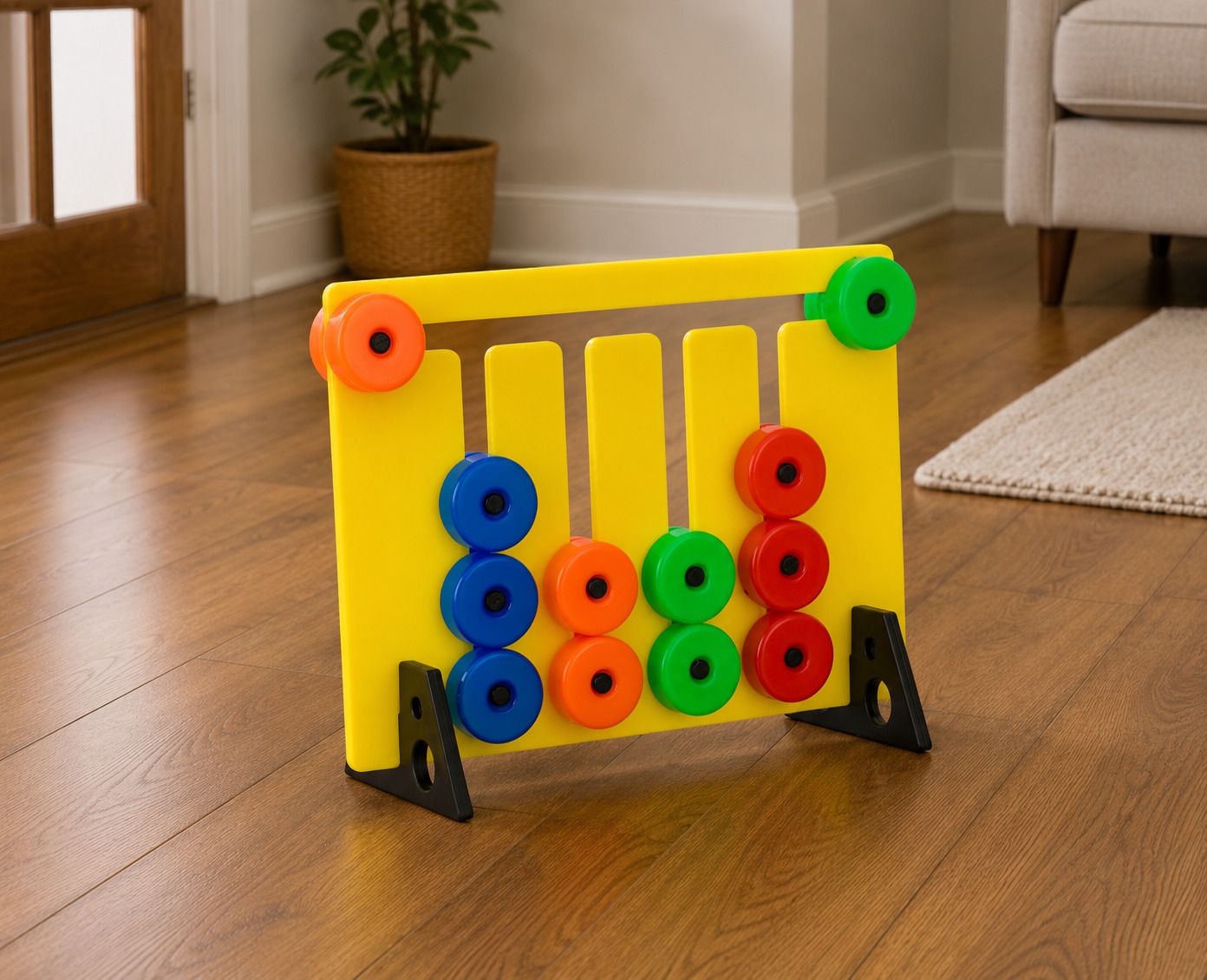 amb MONTESSORI COLOR COMBINATION SLIDE PUZZLE-picture-42
