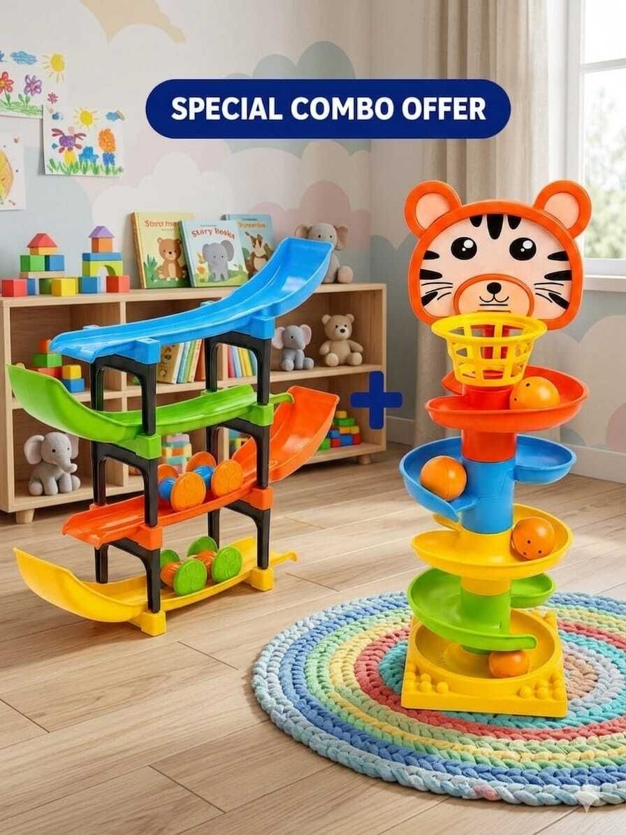 jasmine collection Colorful Spiral Tower Toy | Creative Learning Activity for Kids-picture-27