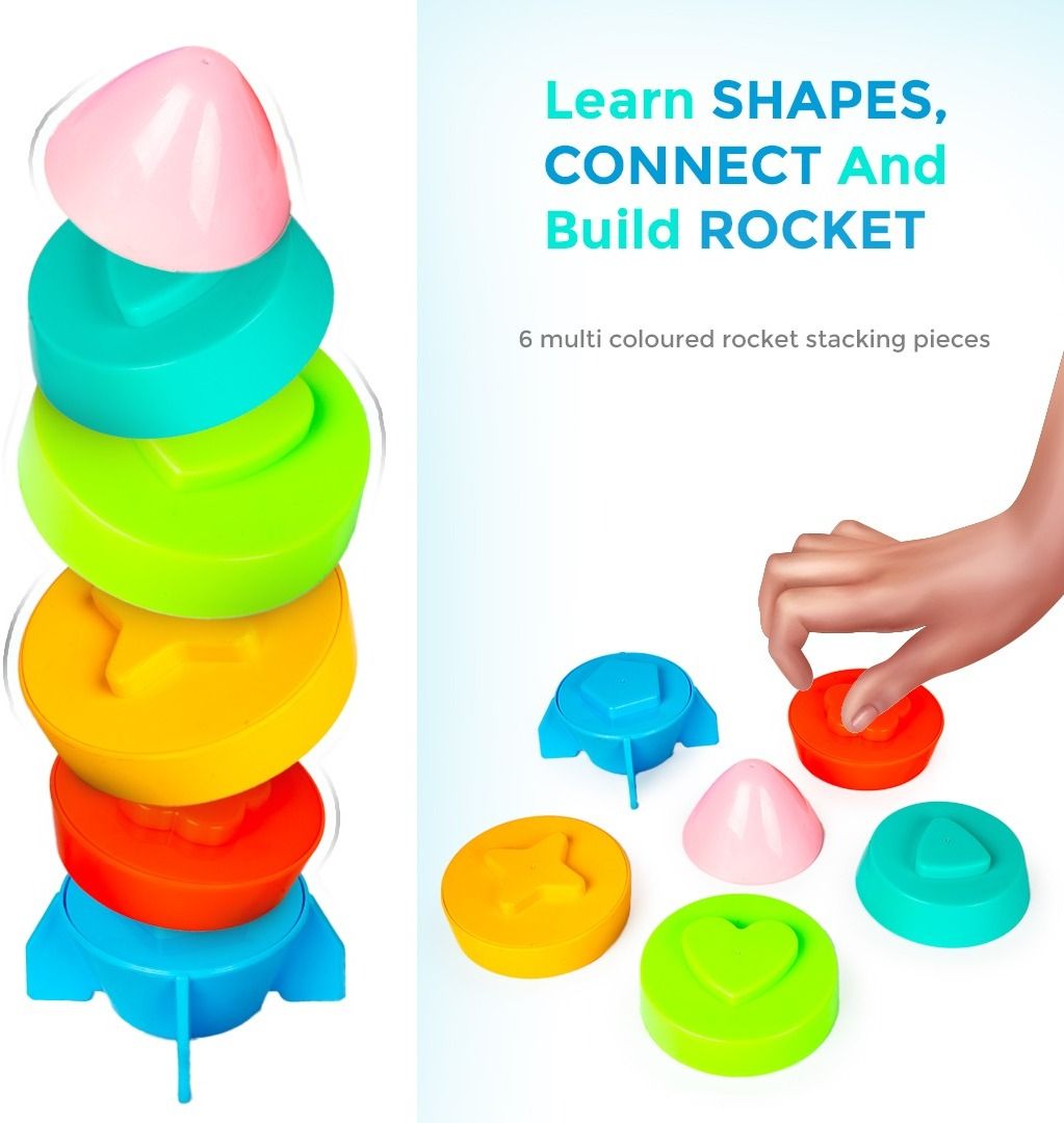 ratnas Rocket Stacker (7801) Preschool Learning Toy-picture-10