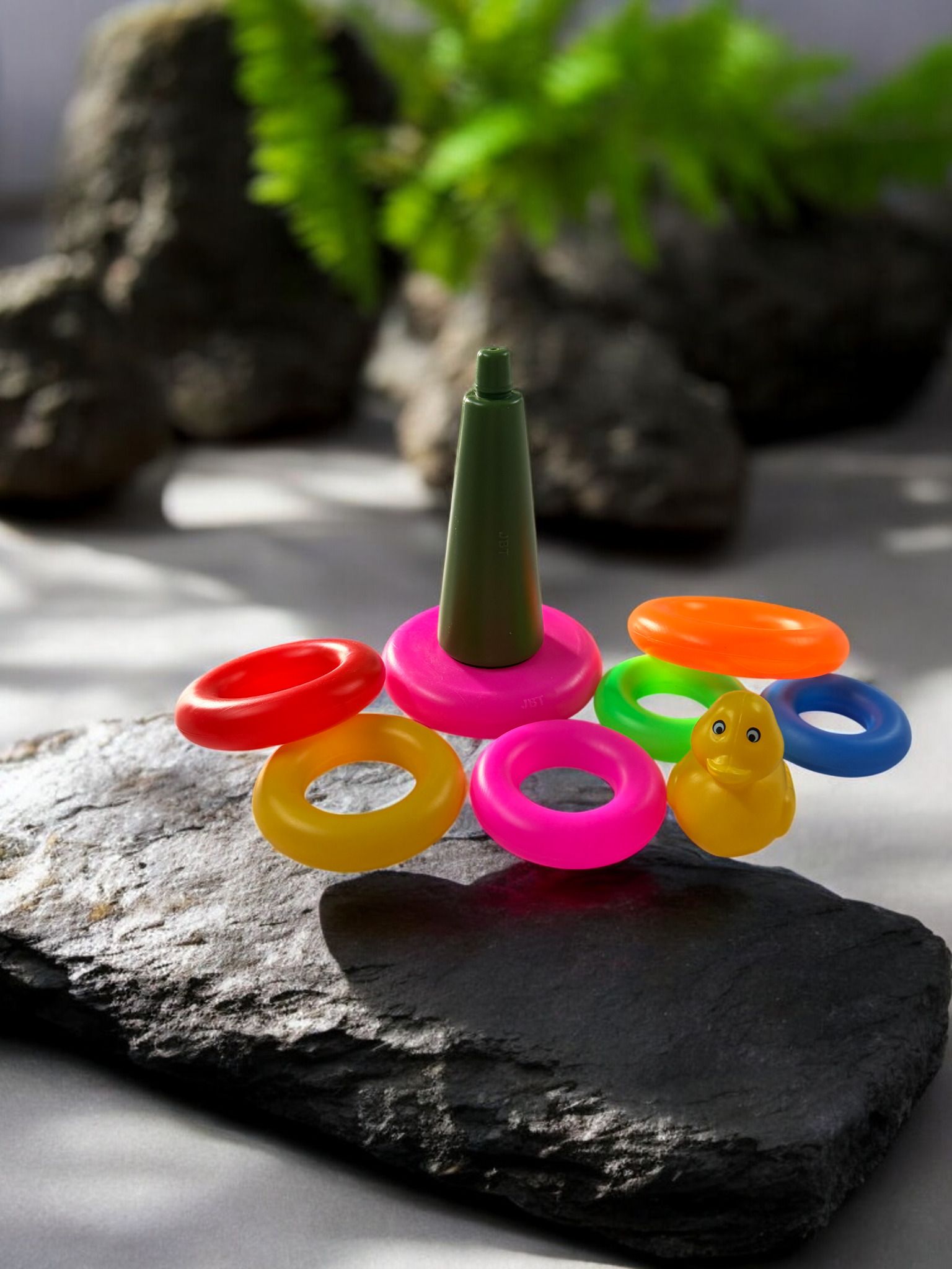 dorytoys Colorful Duck Ring Throw Toy Set for Kids Learning and Entertainment-picture-22