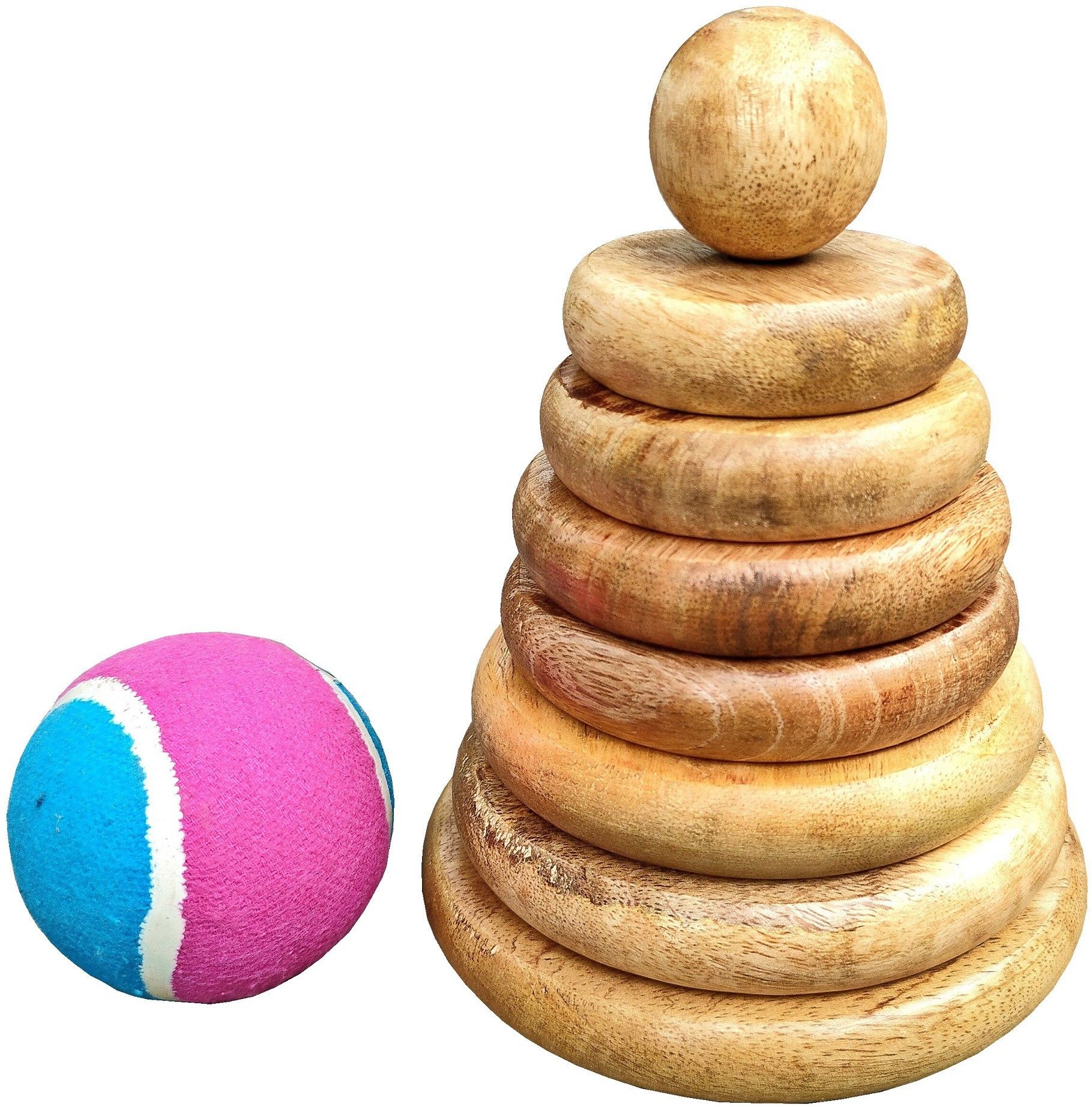 7 Tiles Lagori Pitthu Tradional Garam Seven Stones Outdoor Game Kids/Adult-image-12