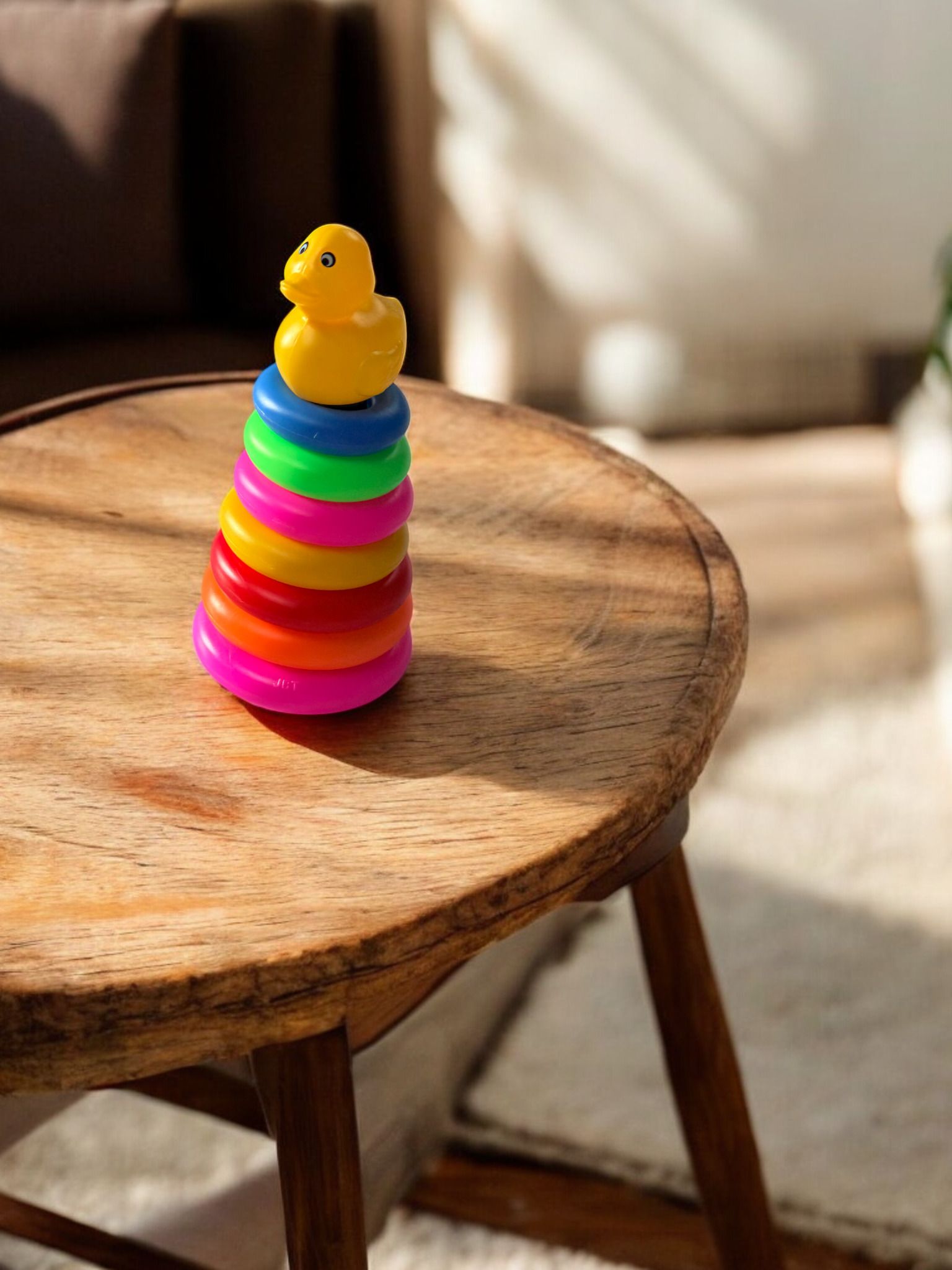Colorful Duck Target Ring Toss Game for Kids Learning Activity-image-5