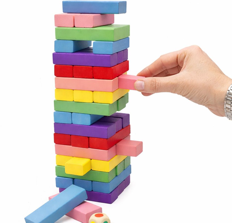 colton Wooden Tumbling Tower Math Game-picture-30