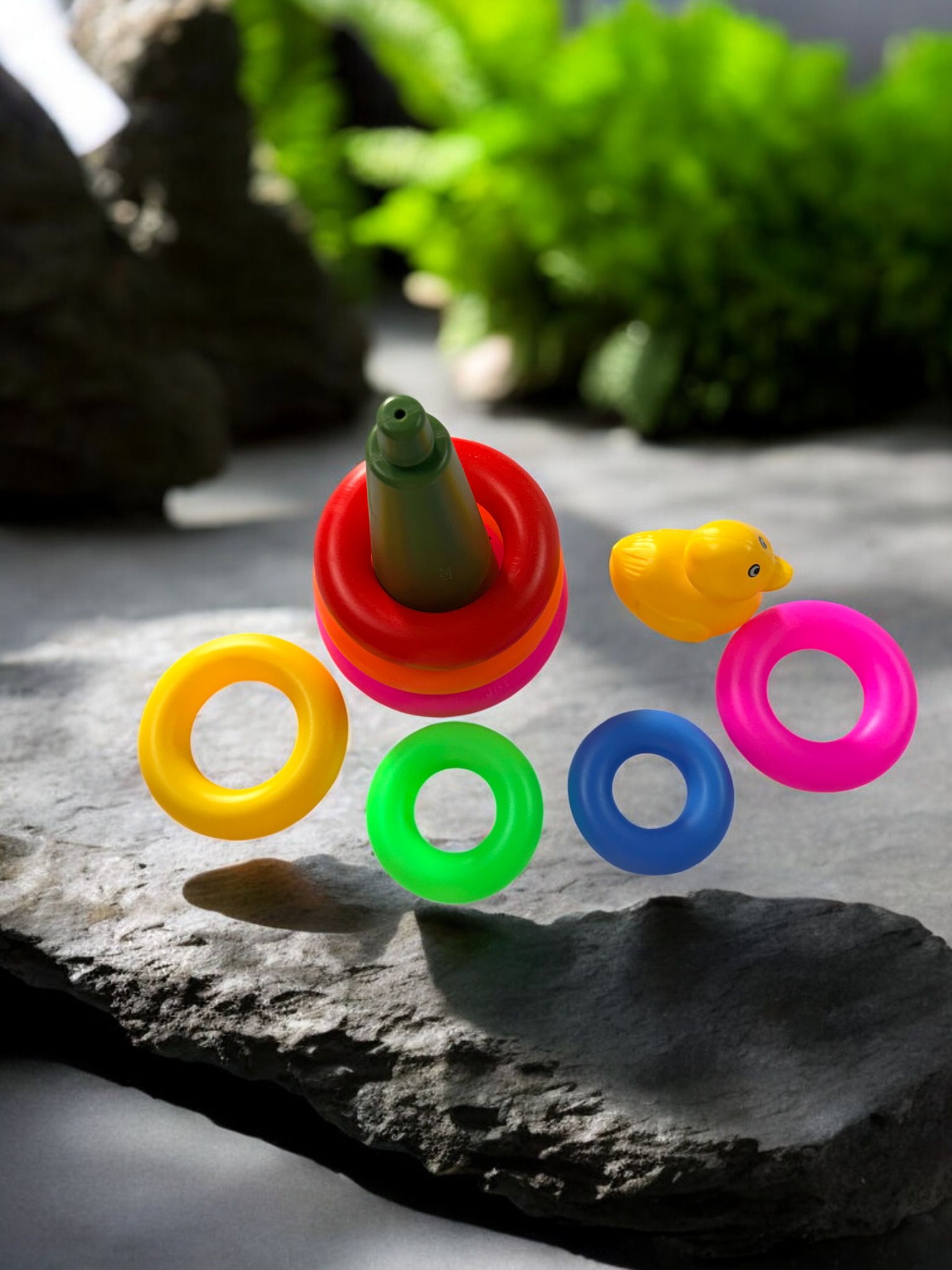 dorytoys Multicolor Ring Throw Duck Game Toy for Children Activity Time-picture-17
