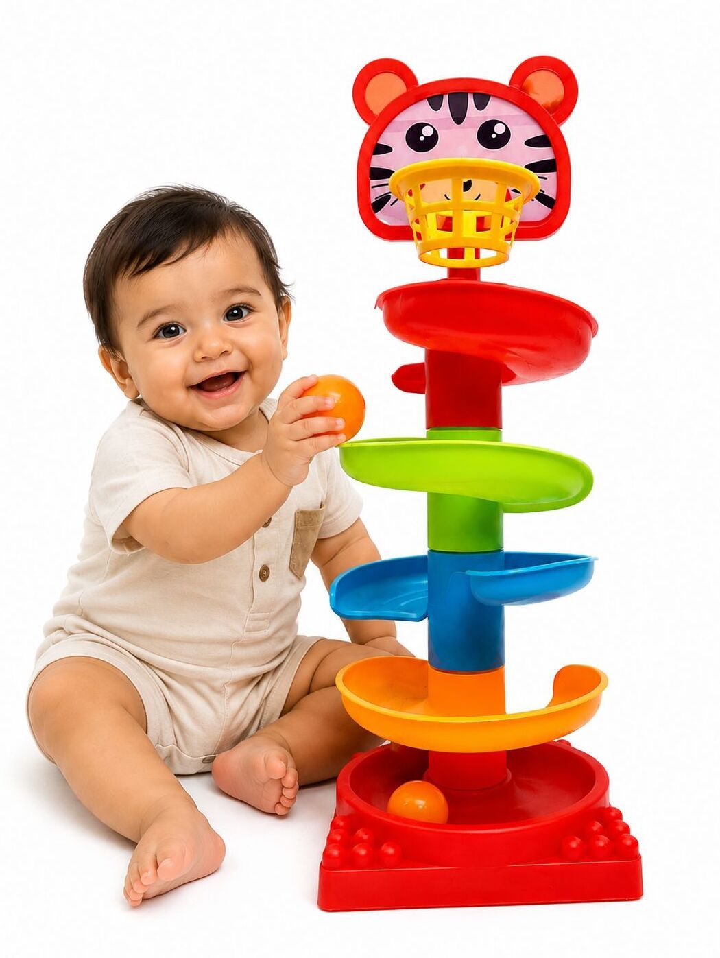 zairastor Roll Ball tower toy multicolor-picture-17