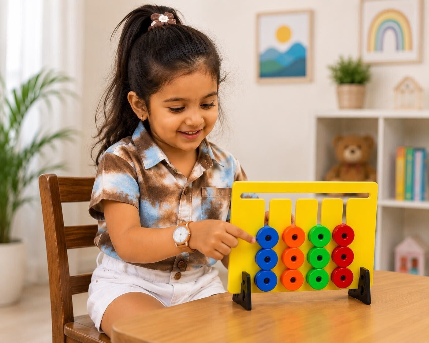 MONTESSORI COUNTING ABACUS TOY FOR KIDS NUMBER LEARNING MATH ACTIVITY-image-48