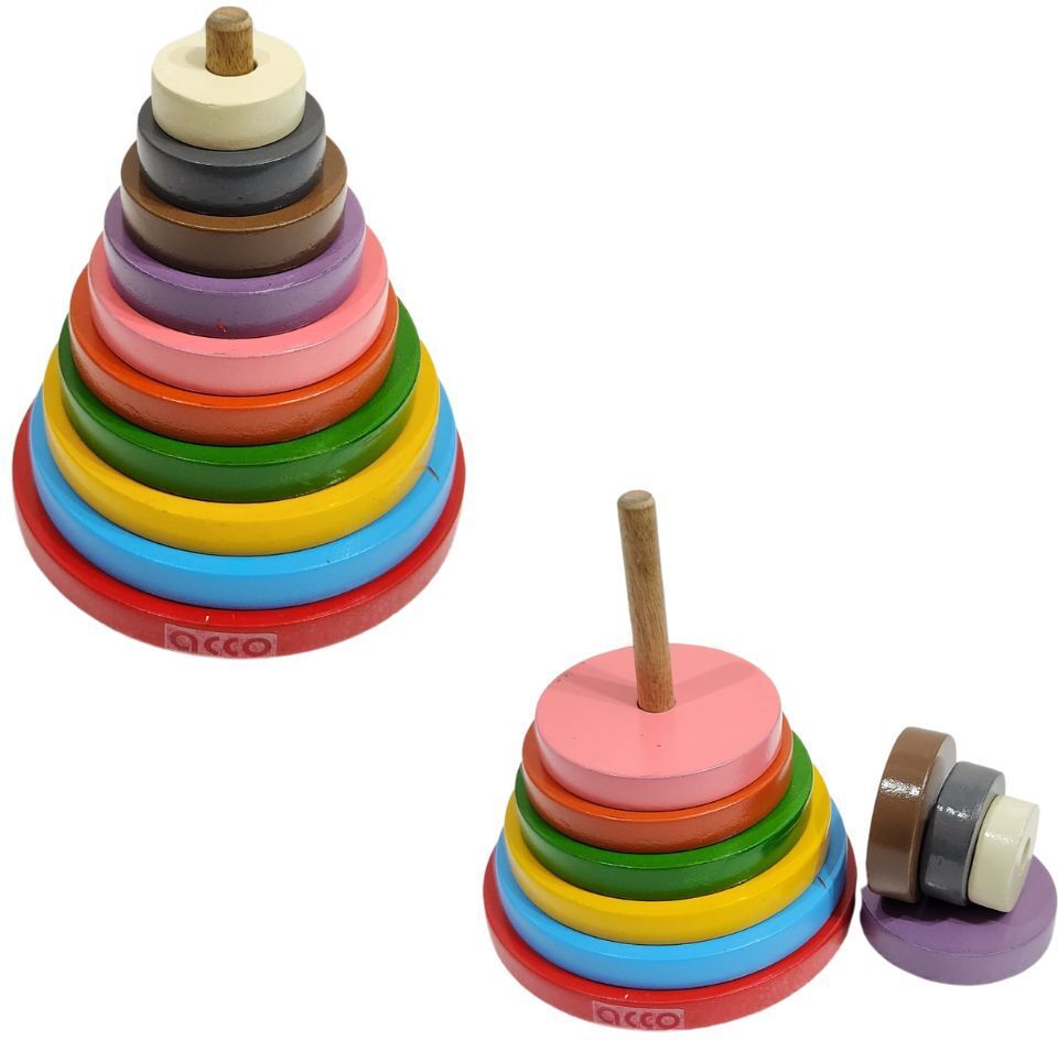 acco Wooden Pyramid Round for Kids-picture-22
