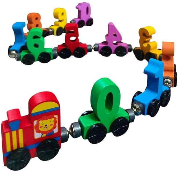 woodlebee Number Learning Train Set Model Building Kit-picture-31