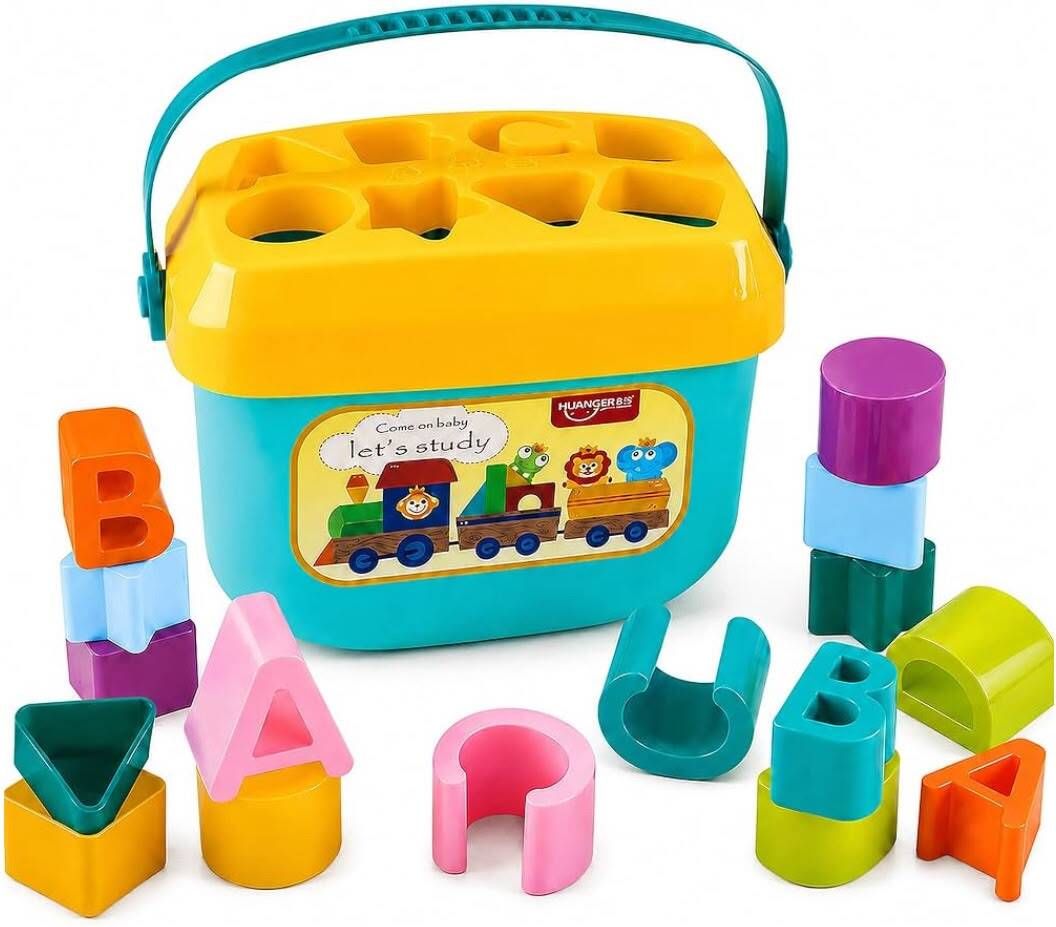 vincenzo toys Baby's First Block 16 Alphabet & Blocks Toys Kids & Baby Girl-Boy-picture-20