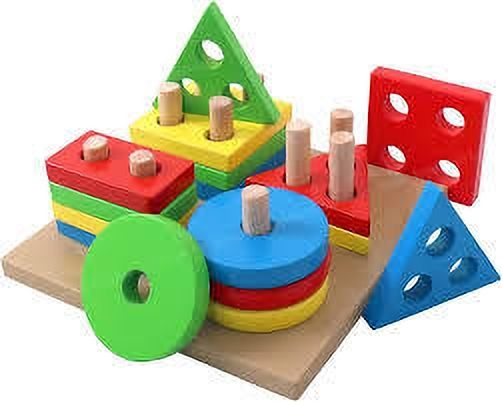 woodlebee Wooden Shape Sorter-picture-21