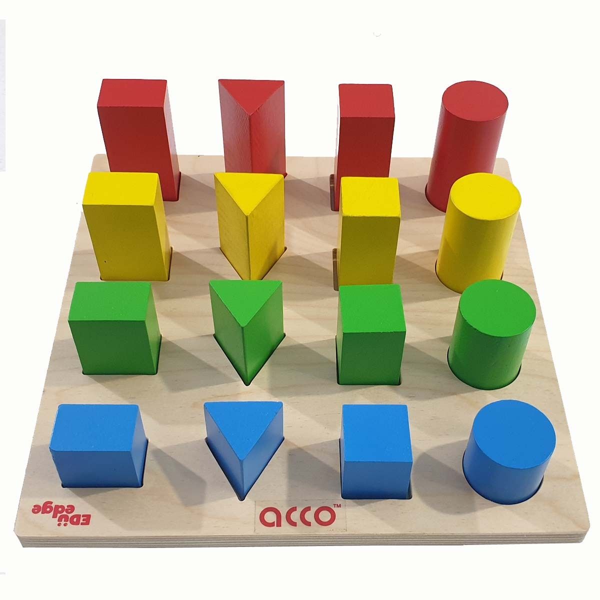 acco Multi Shape Peg Board for Kids 20 pegs 4 Shapes-picture-15