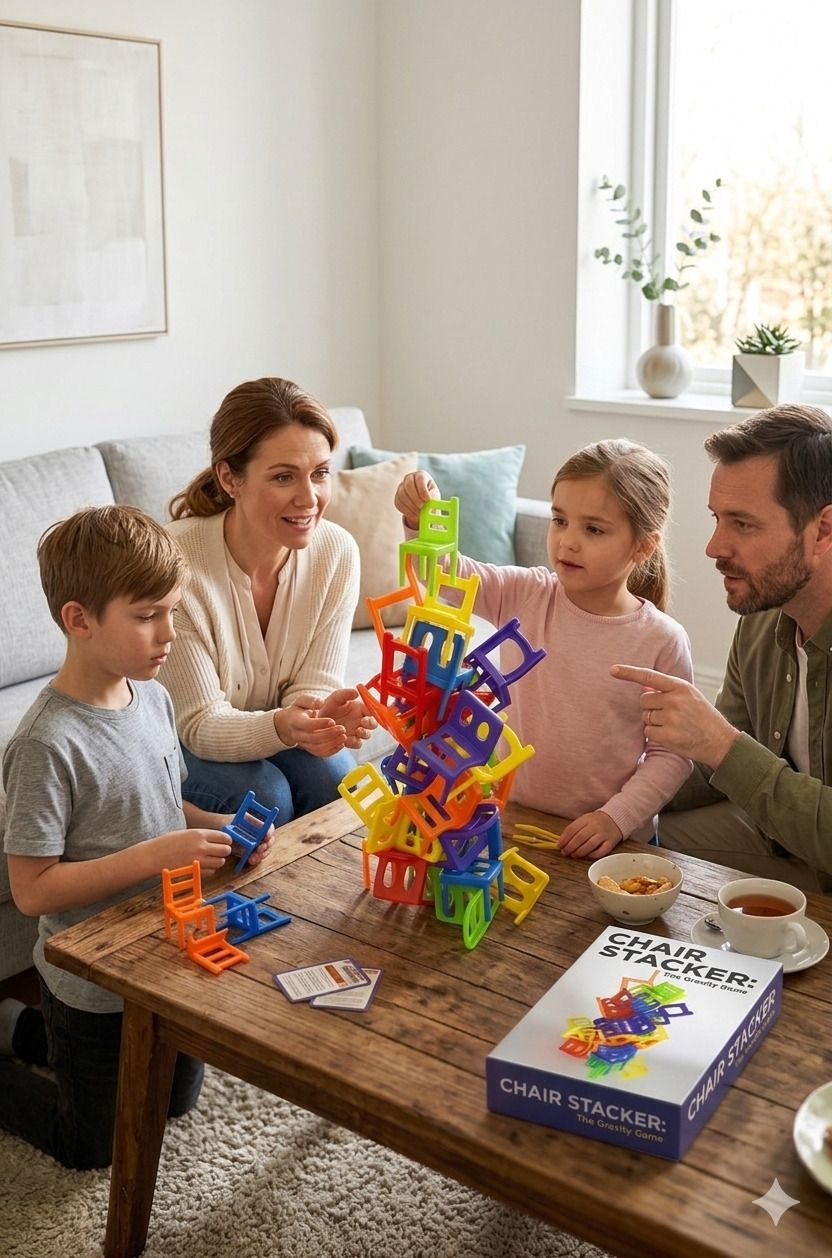MINI Chairs Stacking Group Game/Stack and Sort Chairs-image-16