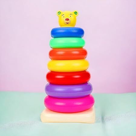 kairakhushi 7 Ring Stacking Toys Teddy Rings-picture-20