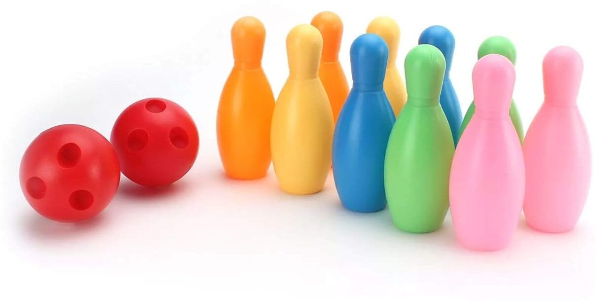 vrux Bowling Toy Set with 10 Bottles and 2 Balls-picture-11