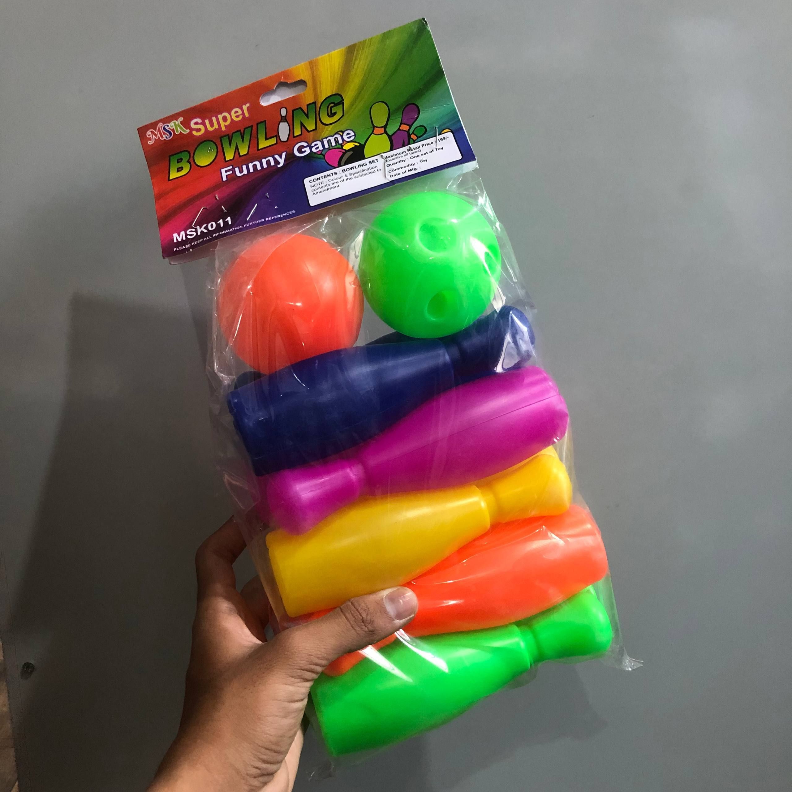 Kids Bowling Game Set Kids Entertainment Toy Bowling-image-28
