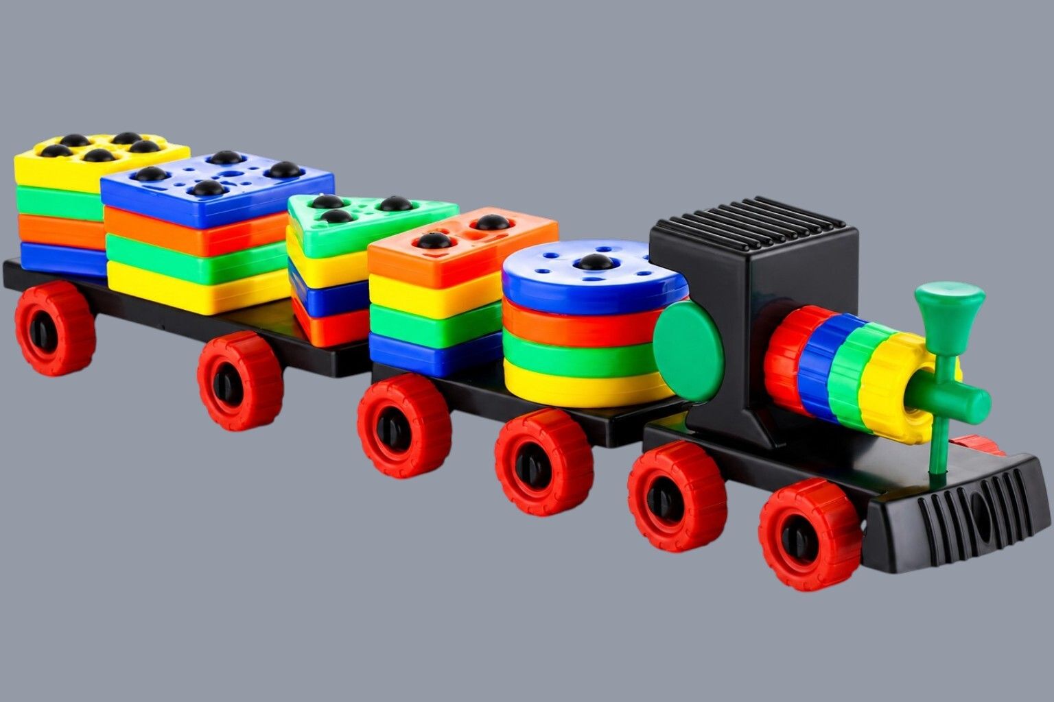 Kids Educational Train Shape Sorting Toy Learning Puzzle Blocks for Toddlers-image-8