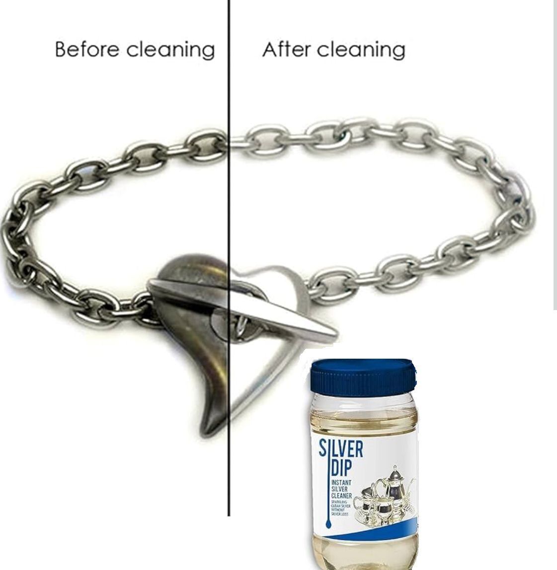dhruvika Silver Cleaning Liquid Dip for Jewellery, Utensils and Decorative Items-picture-24